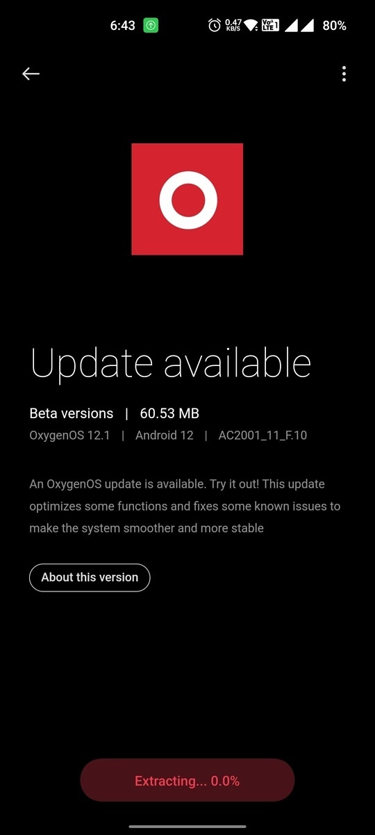 oneplus nord oxygenos 12 open beta 1 android 12 aggiornamento fix audio
