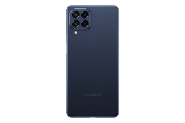 Samsung Galaxy M53 5G in colorazione Blu
