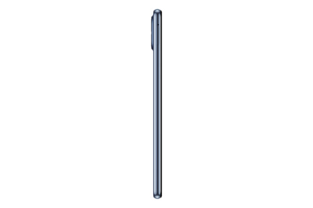 Samsung Galaxy M53 5G in colorazione blu