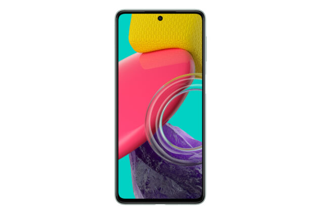 Samsung Galaxy M53 5G in colorazione verde