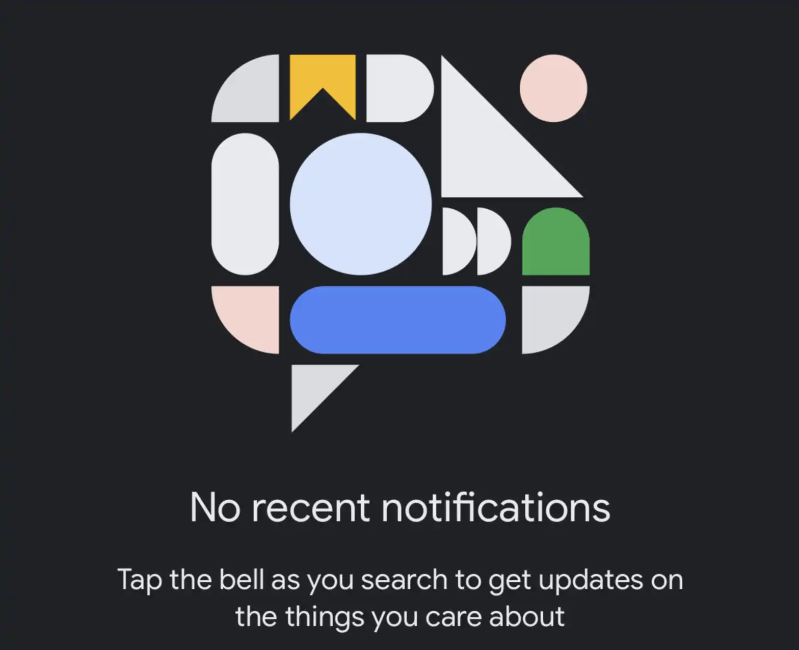 app google tab notifiche