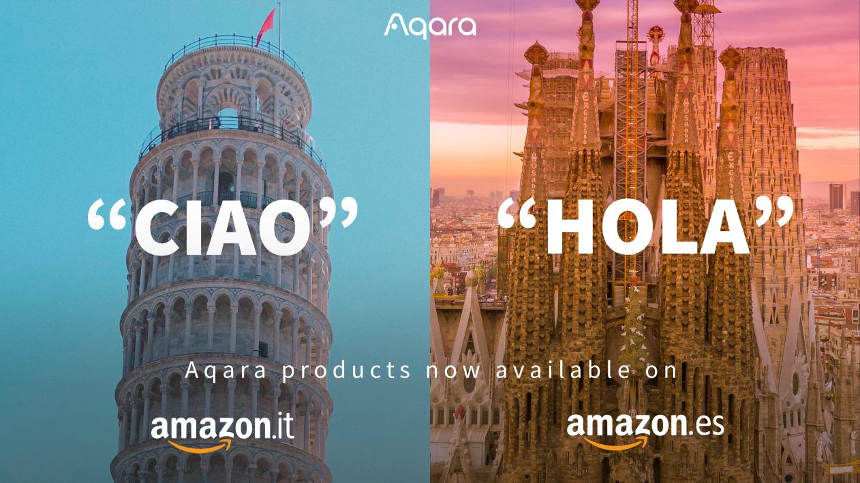 Aqara apre il brand store su Amazon in Italia e Spagna