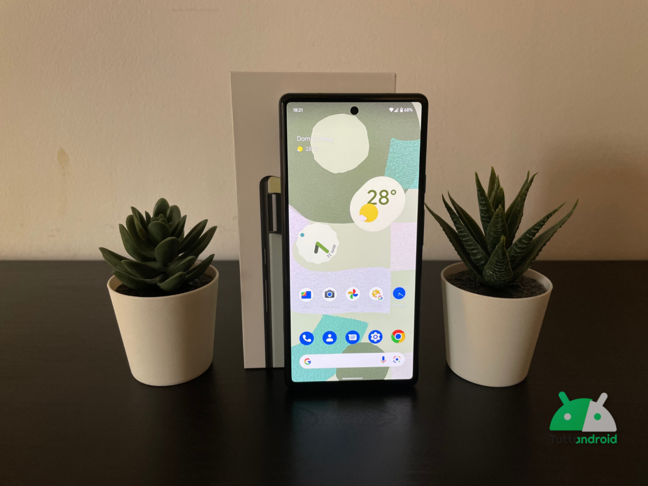 Il widget At a Glance dei Pixel si arricchisce con info su consegne e ritiri