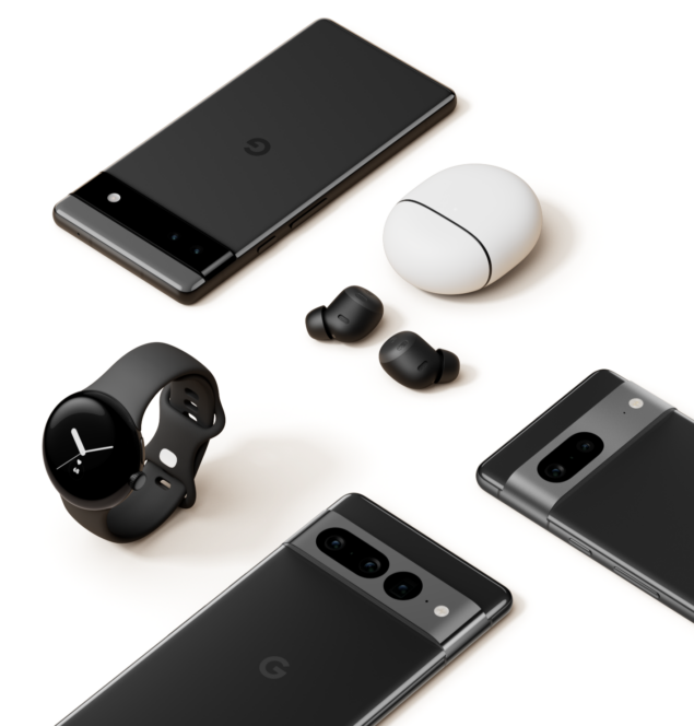Google Pixel 6a, Google Pixel 7 Pro, Pixel 7, Pixel Buds Pro, Pixel Watch