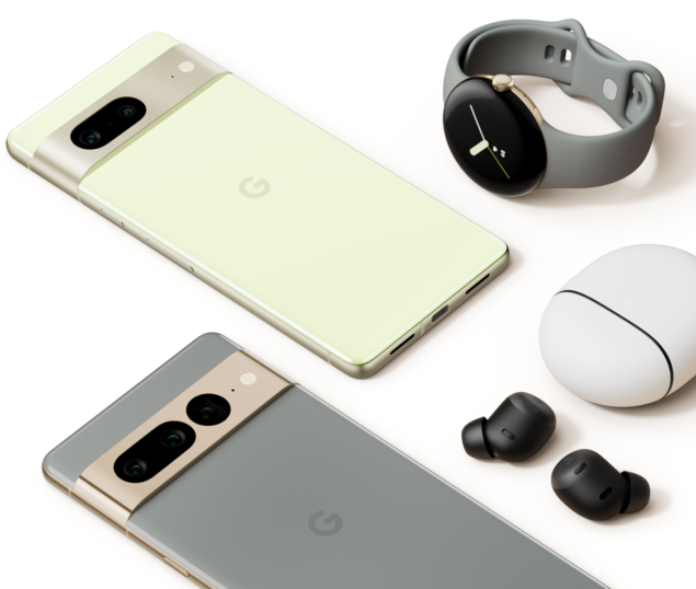 Google Pixel 7 Pro, Pixel 7, Pixel Buds Pro, Pixel Watch