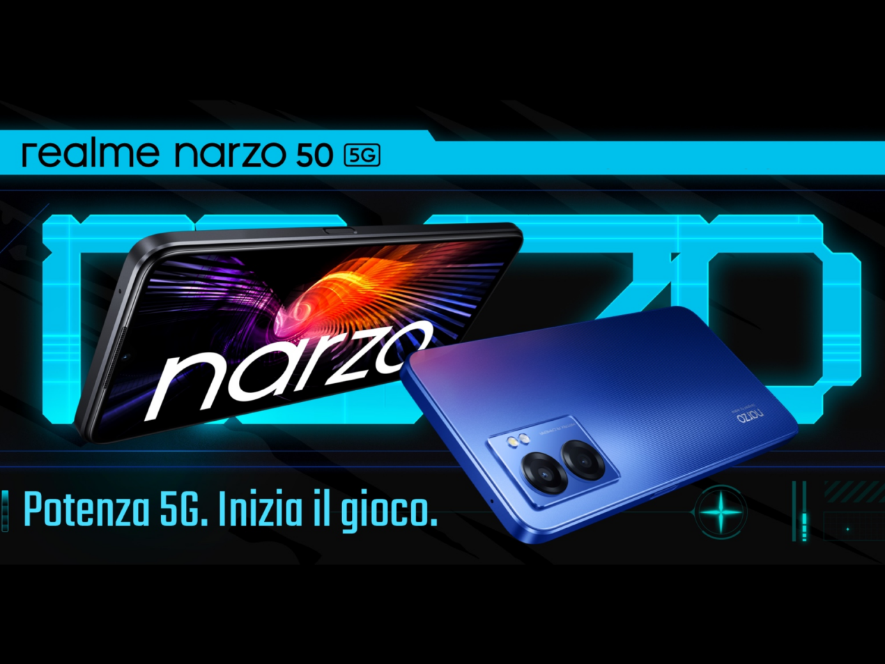 Realme è scatenata e lancia Narzo 50 5G, Narzo 50 4G e Narzo 50A Prime