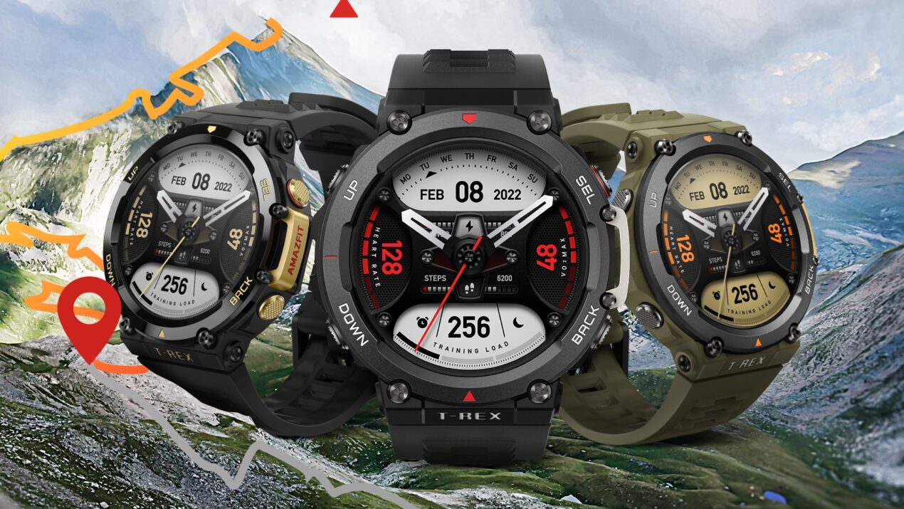 Amazfit lancia T-Rex 2, lo smartwatch indistruttibile pensato per l'outdoor