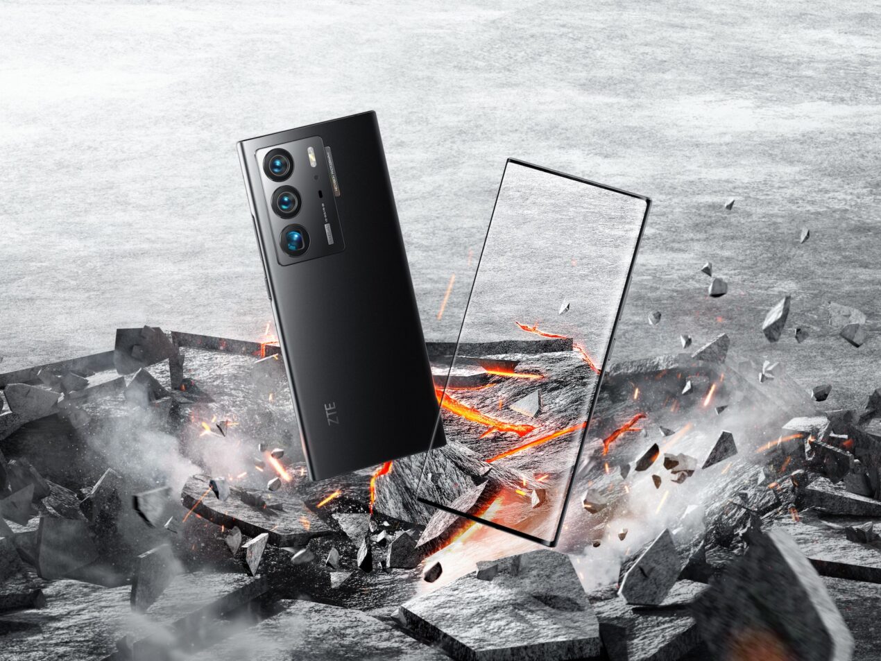 ZTE ha annunciato Axon 40 Ultra, con fotocamera sotto al display, e Axon 40 Pro