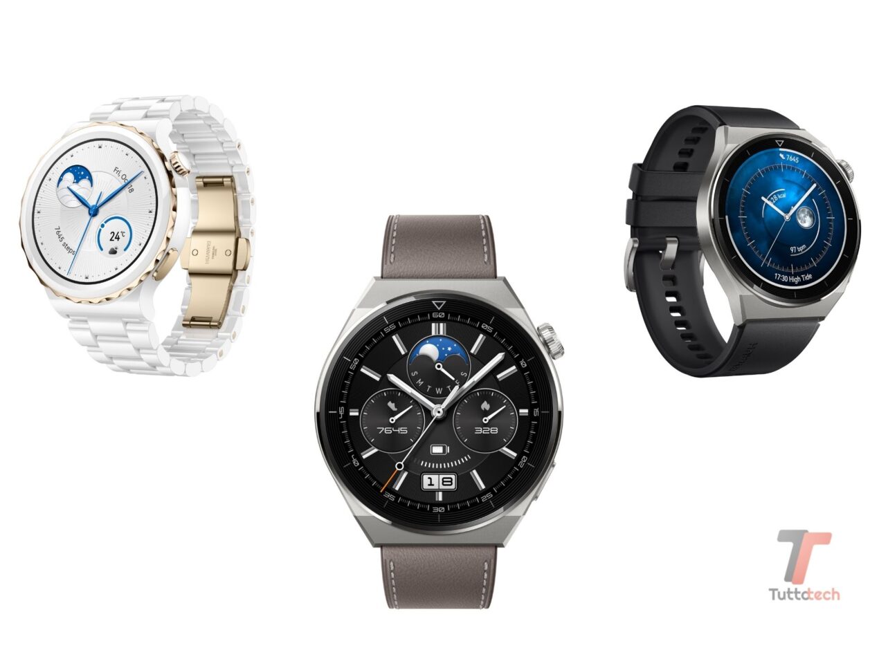 Huawei Watch GT 3 Pro è ufficiale in Italia: AMOLED, HarmonyOS e tanto stile