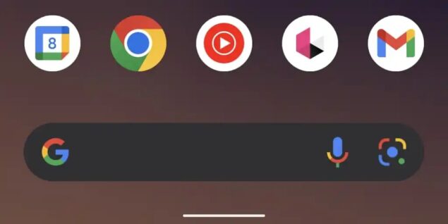 Android 13 Barra di navigazione della Beta 2