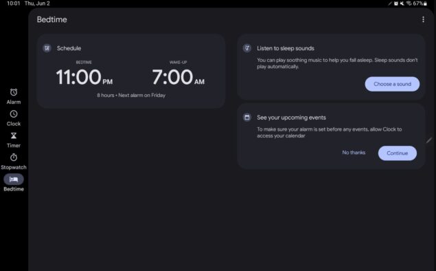 Google Orologio nuova UI
