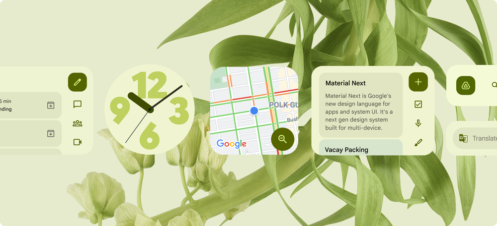 I cinque widget per Android preferiti dal team di Google