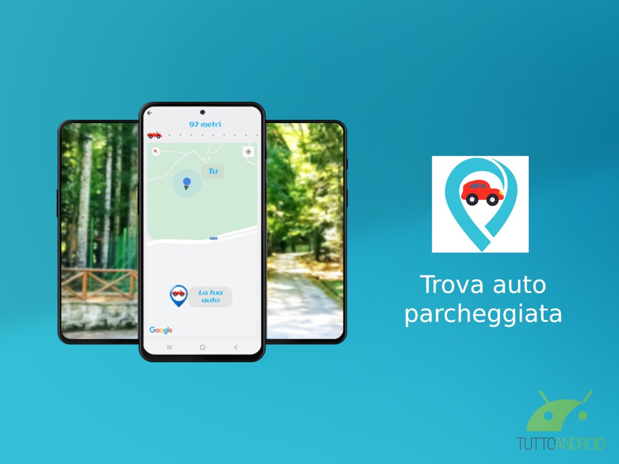 L'app Trova auto parcheggiata è semplice e utile in varie situazioni