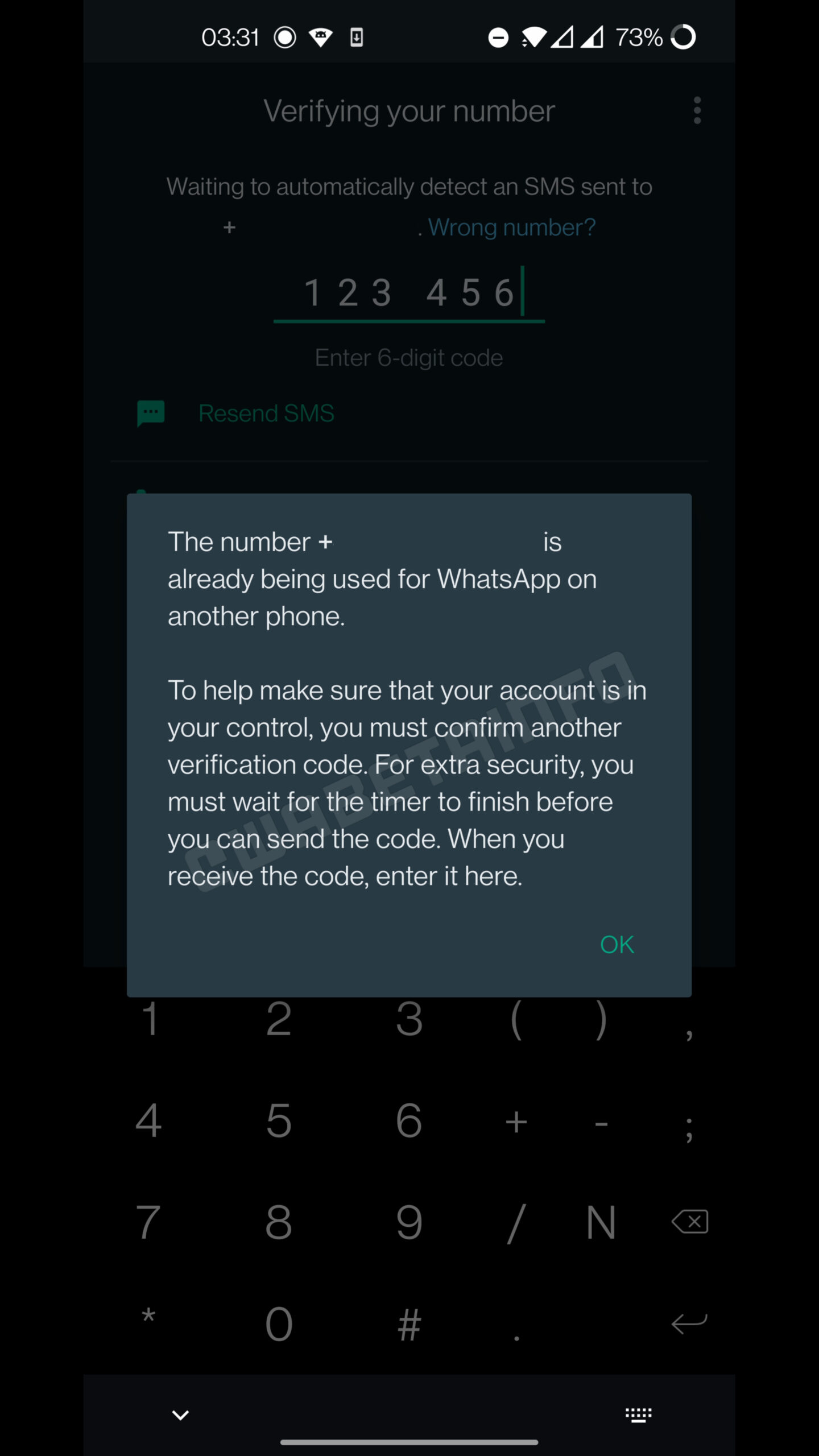 WhatsApp introdurrà presto il Doppio Codice di Verifica