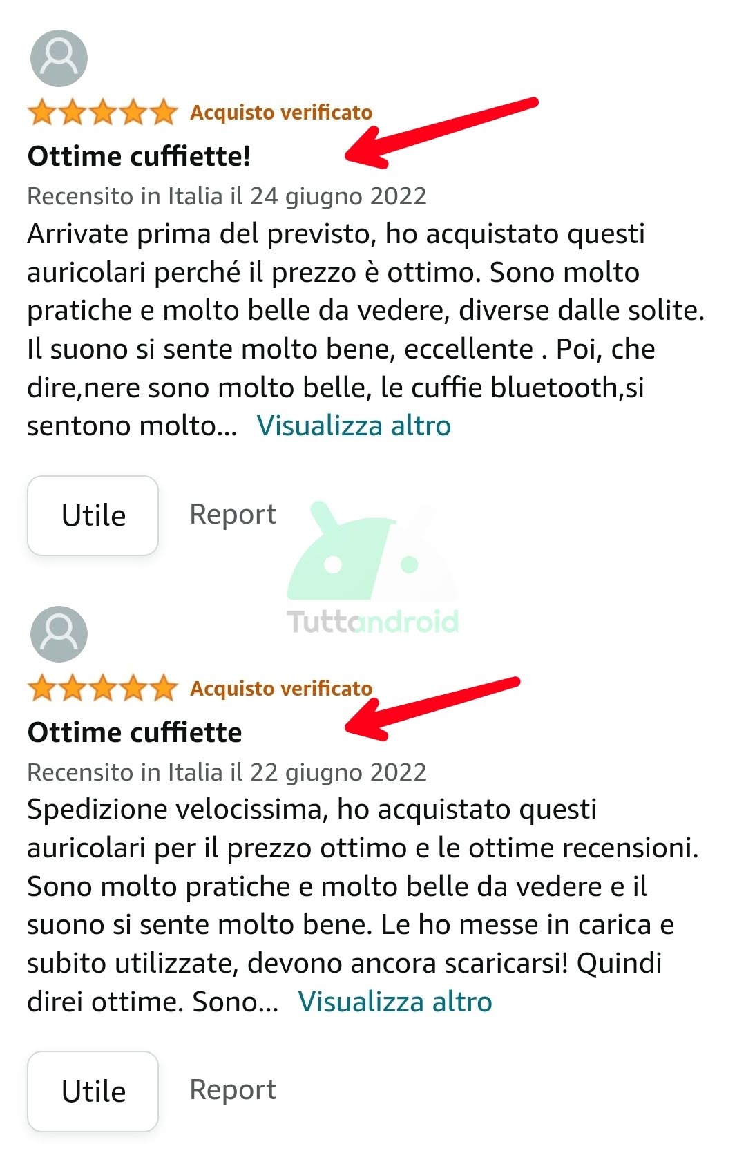 Amazon riconoscere recensioni false