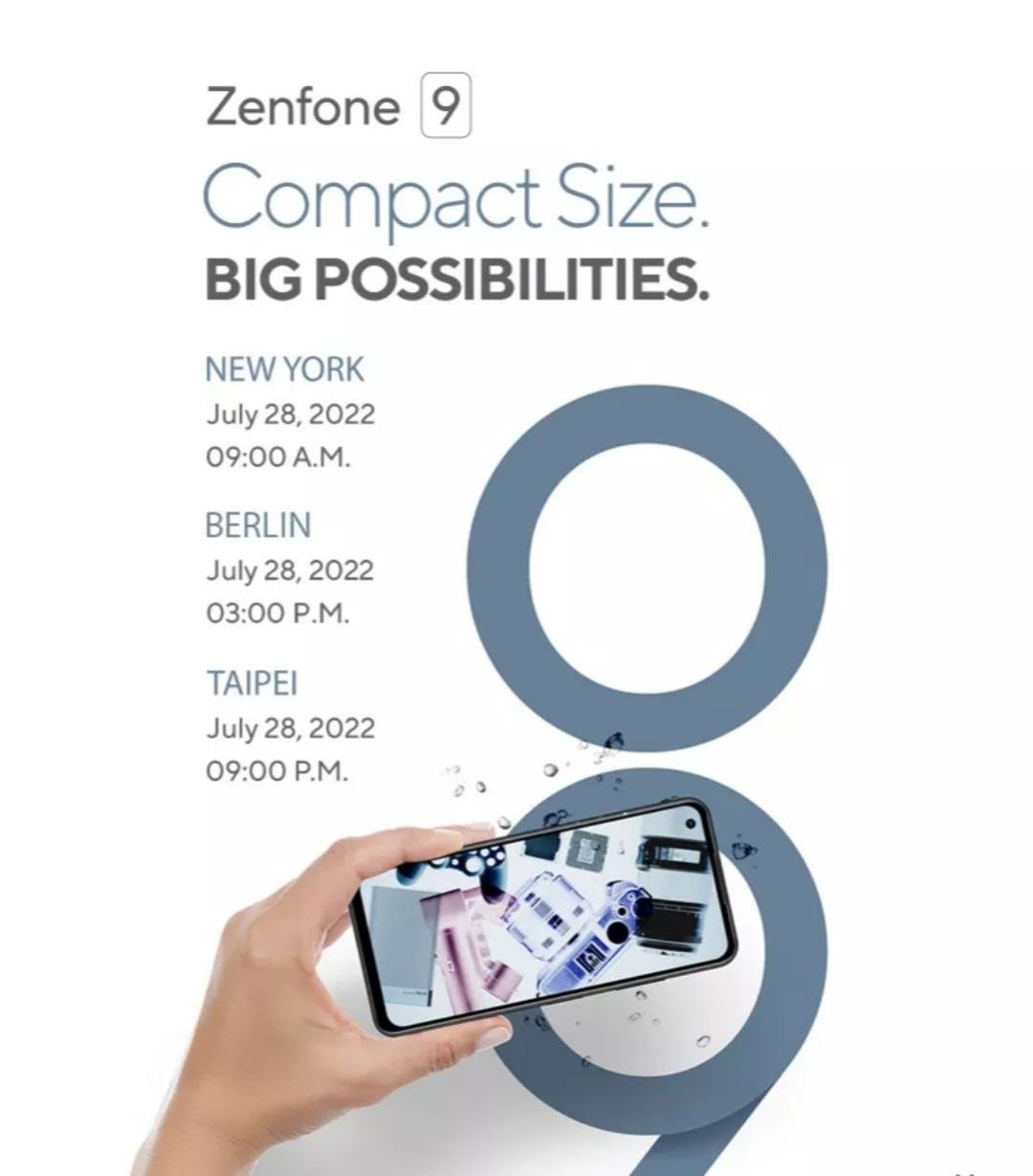 ASUS ZenFone 9 data lancio