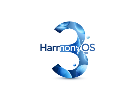 Il logo di HarmonyOS 3, il sistema operativo di HUAWEI