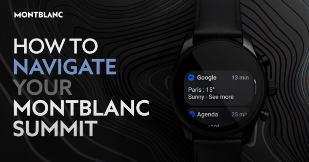 Montblanc Summit 3 Wear OS 3