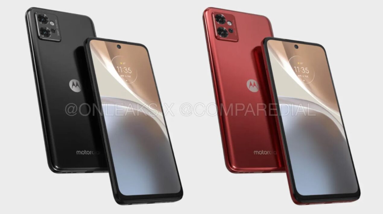 Motorola Moto G32 si presenta in tante immagini leaked