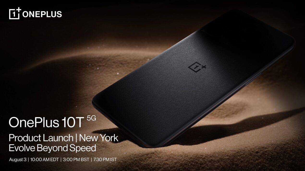 OnePlus 10T: ufficializzata la data di presentazione, arriva anche OxygenOS 13