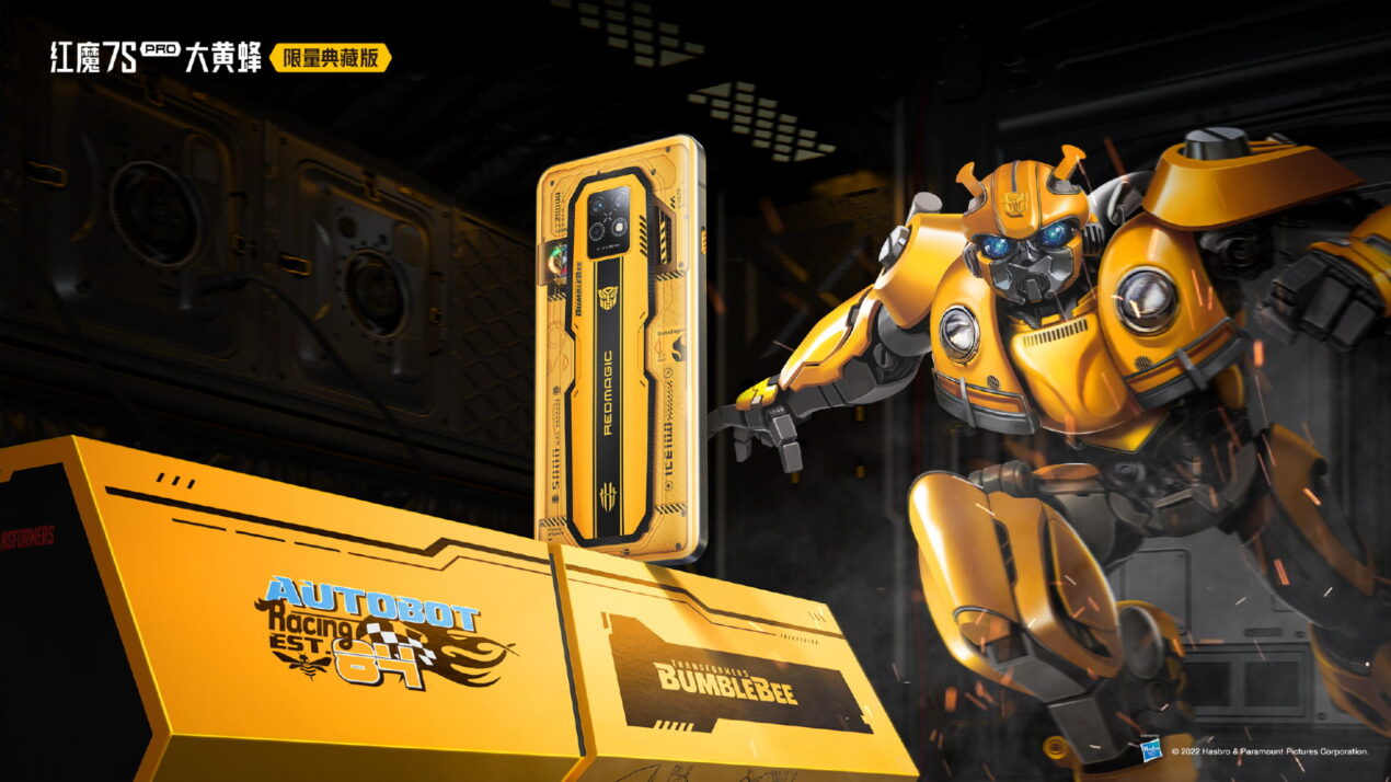 REDMAGIC 7S Pro abbraccia i Transformers con un'edizione dedicata a Bumblebee