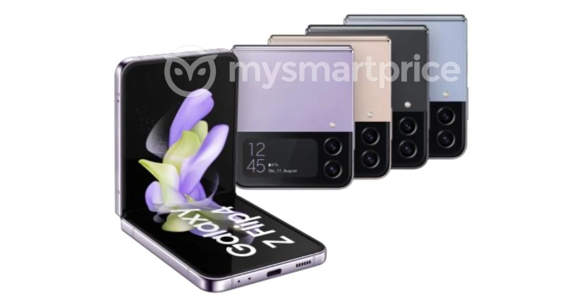Samsung Galaxy Z Flip4 render