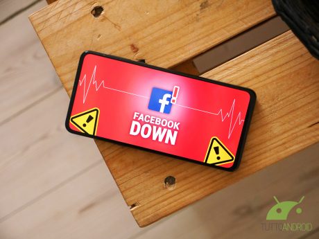 Facebook down non funziona malfunzionamento 