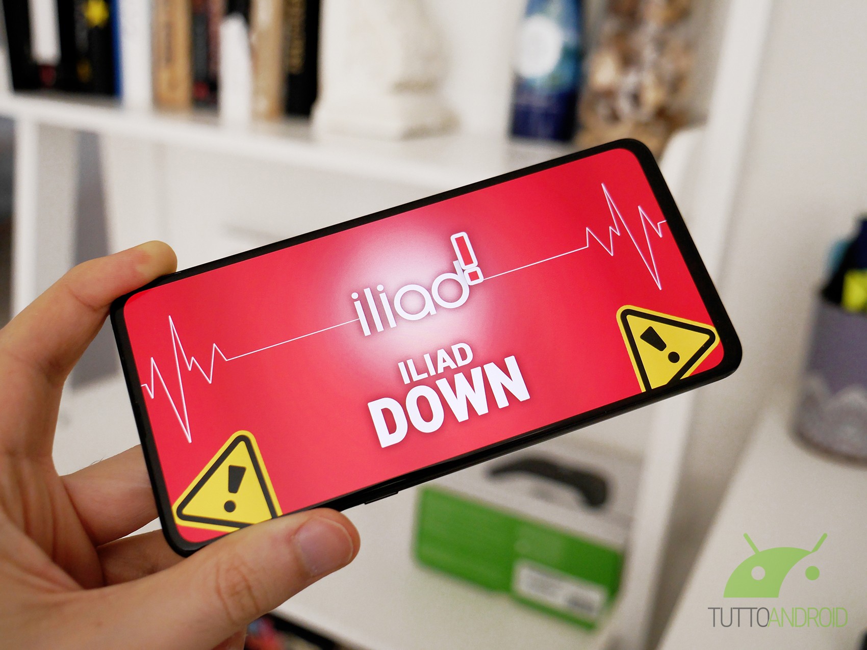 Iliad down non funziona malfunzionamento 