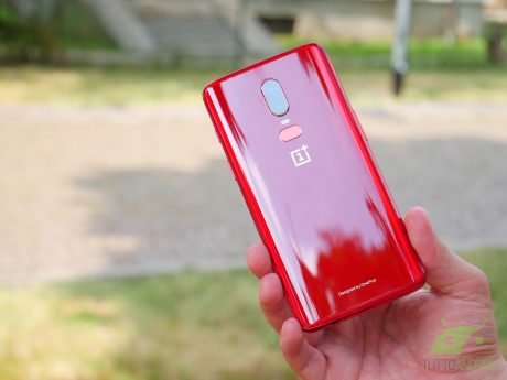 Oneplus 6 red rosso 