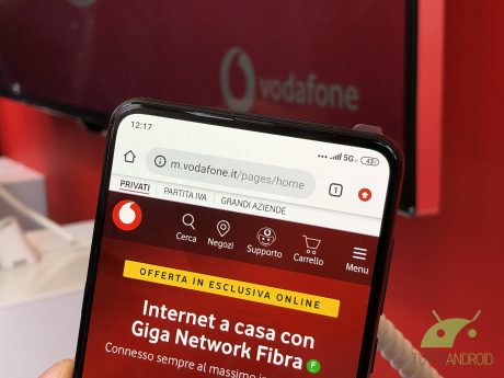 Vodafone 5g lancio italia sito 