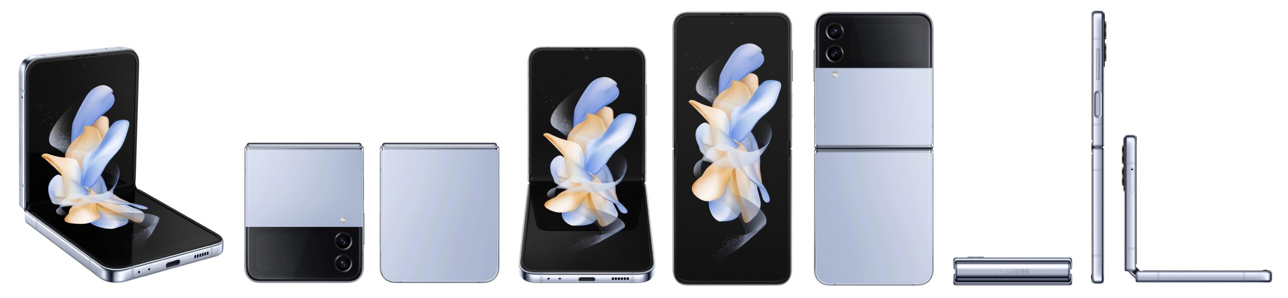 Samsung Galaxy Z Flip 4 Light-Blue