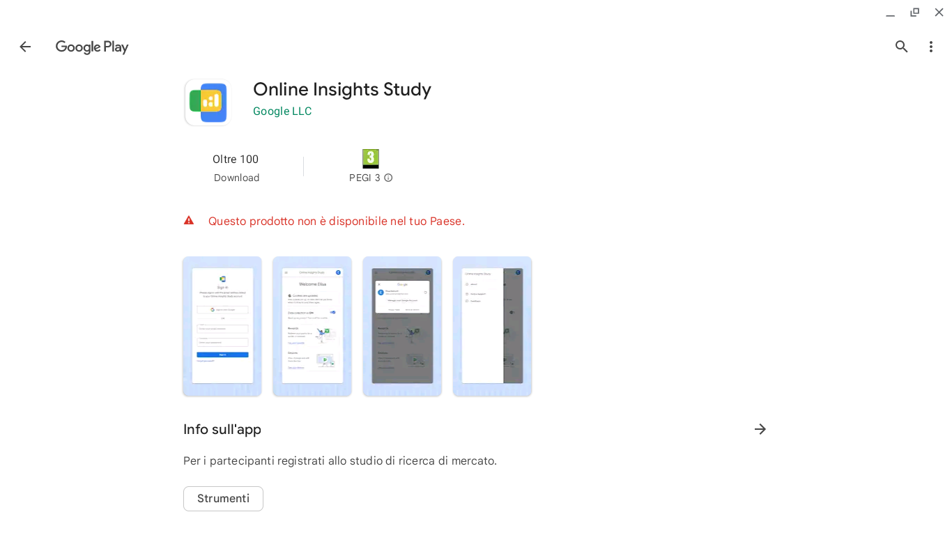 Google Online Insights Study Italia