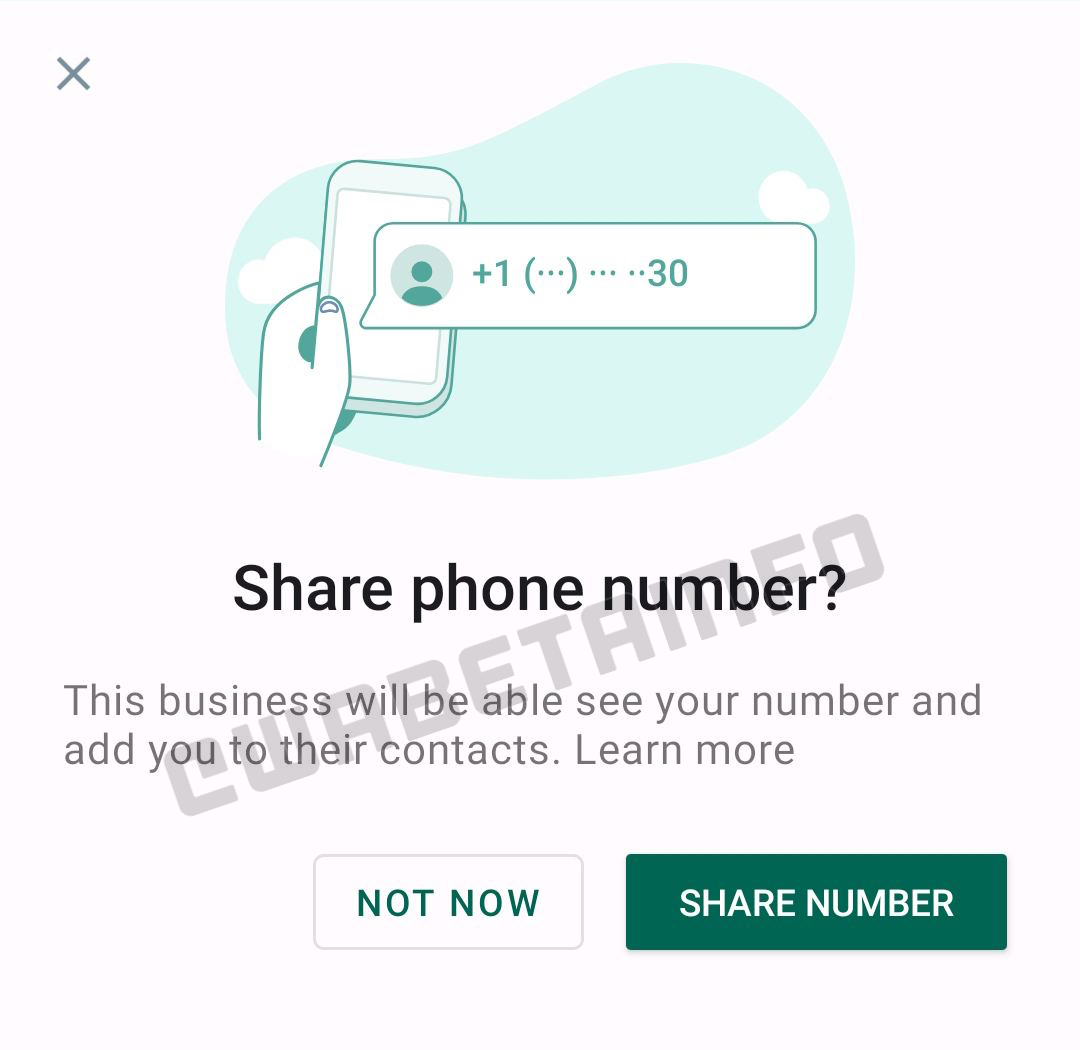 whatsapp visibilità numero di telefono