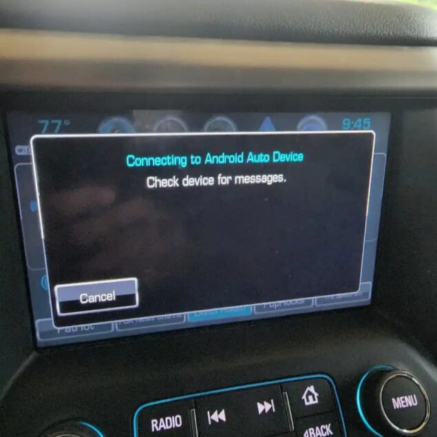 Android Auto errore sincronizzazione
