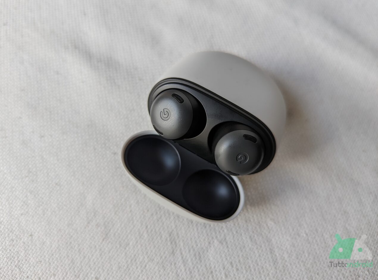 L'ANC delle Google Pixel Buds Pro si gestisce dal menu del volume dei Pixel
