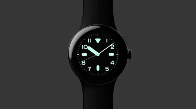 Google Pixel Watch con cassa Black e cinturino Obsidian