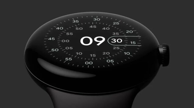 Google Pixel Watch con cassa Black e cinturino Obsidian