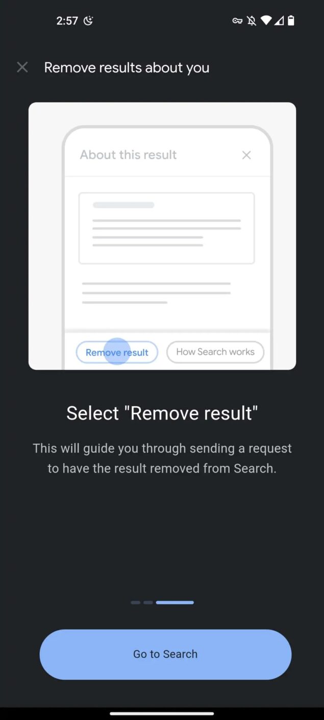 Google Risultati su di te