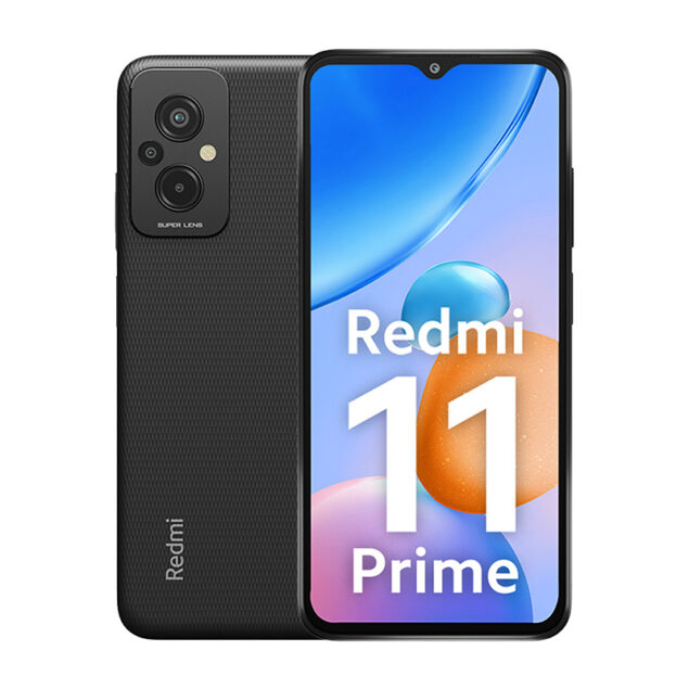 Redmi 11 Prime in colorazione Flashy Black