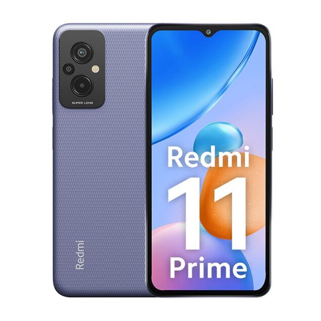 Redmi 11 Prime in colorazione Peppy Purple