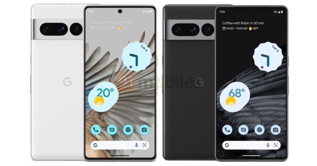 Render Google Pixel 7 Pro