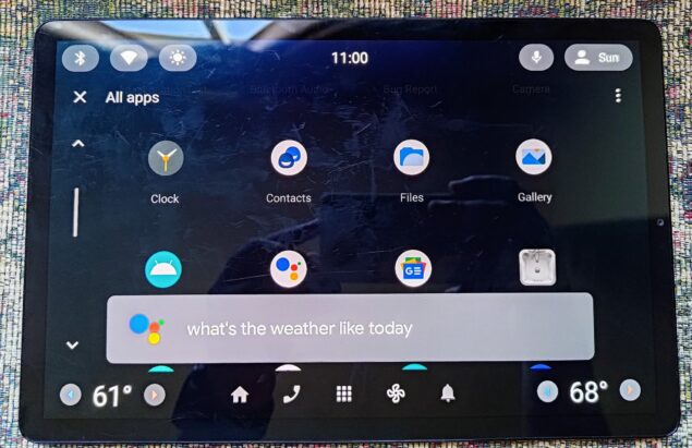 Samsung Galaxy Tab S5e Android Automotive