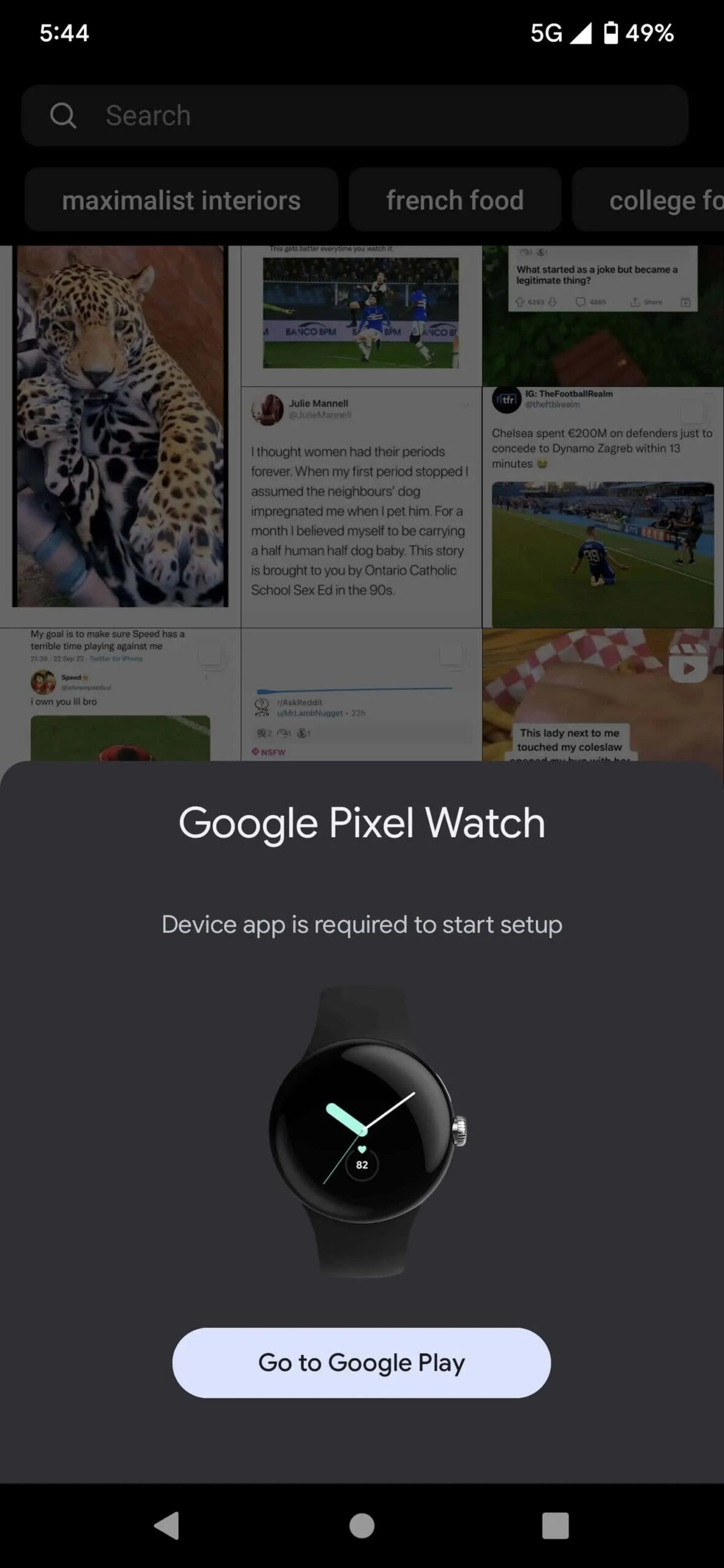 Google Pixel Watch messaggio Fast Pair