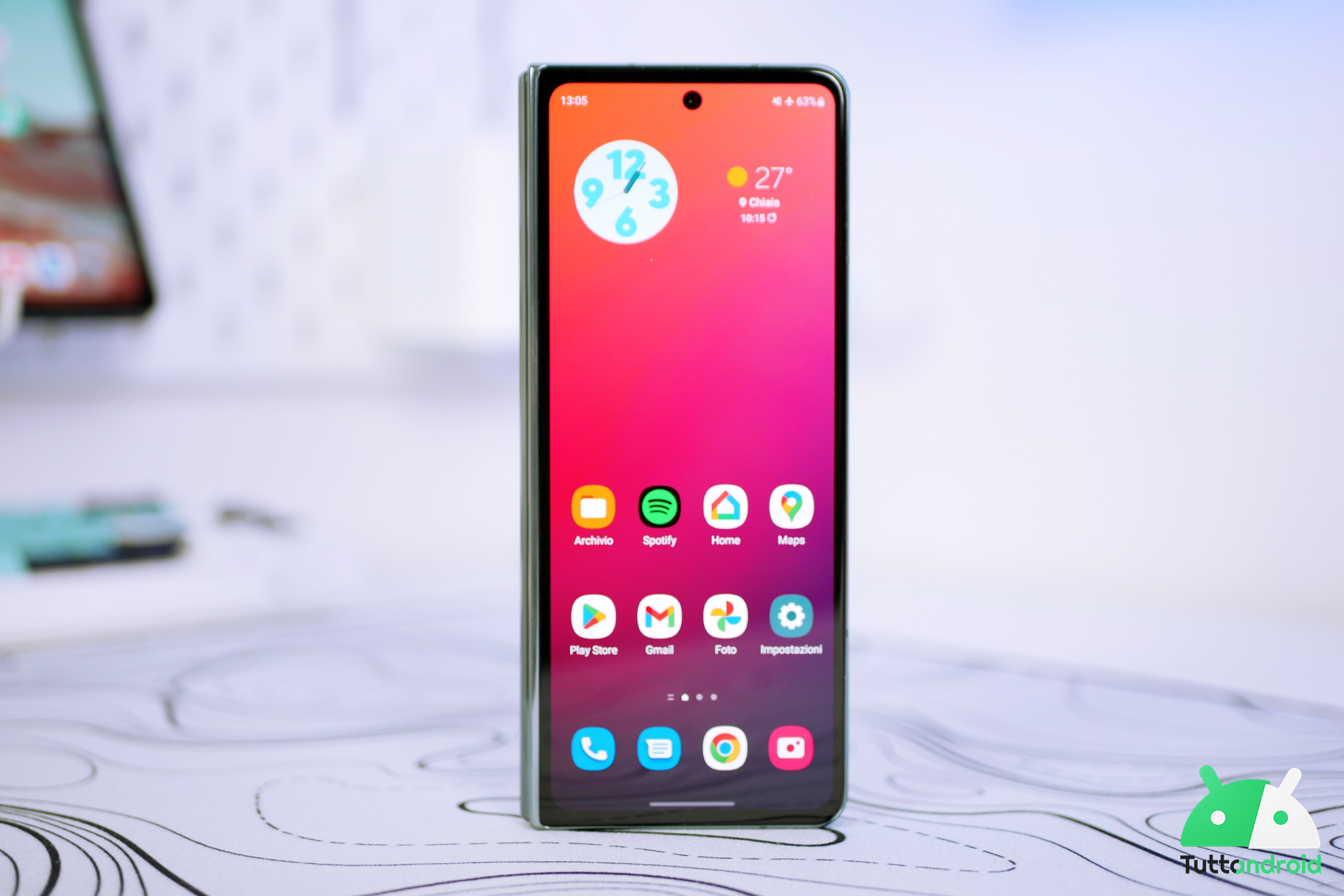 samsung galaxy z fold4 tta display esterno