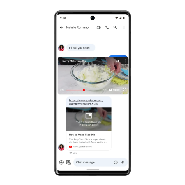 novità Google Messaggi