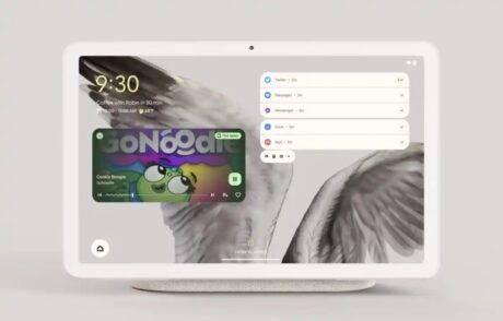 Google Pixel Tablet schermata di blocco