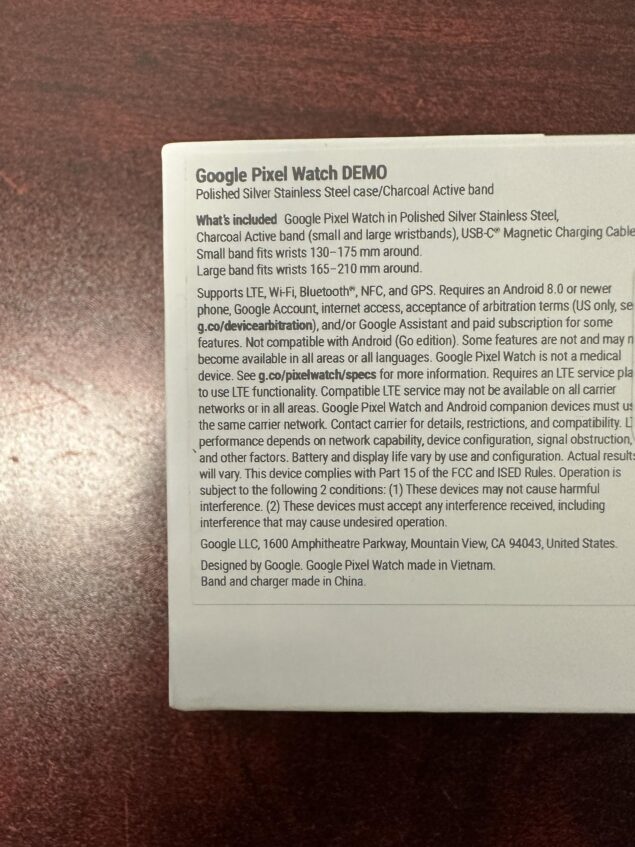 Google Pixel Watch