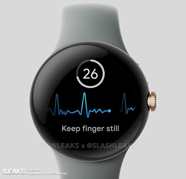 Google Pixel Watch materiale pubblicitario funzionalità ECG