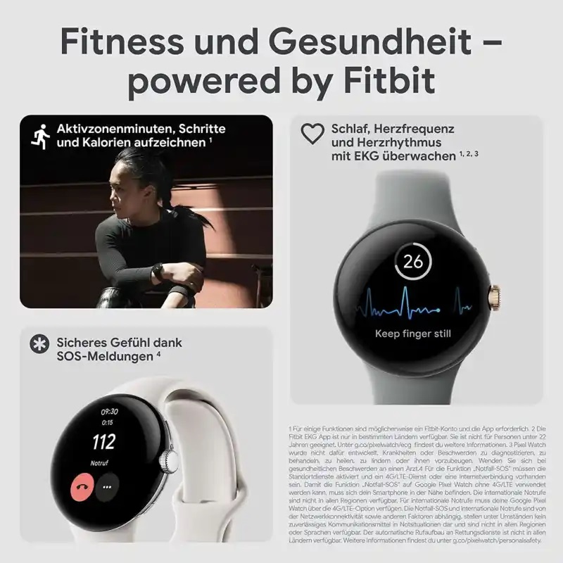 Google Pixel Wath Fitbit Premium
